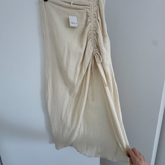 Free People Midi Skirt with Tie (New Never Worn; Tag Still On) - Picture 3 of 3